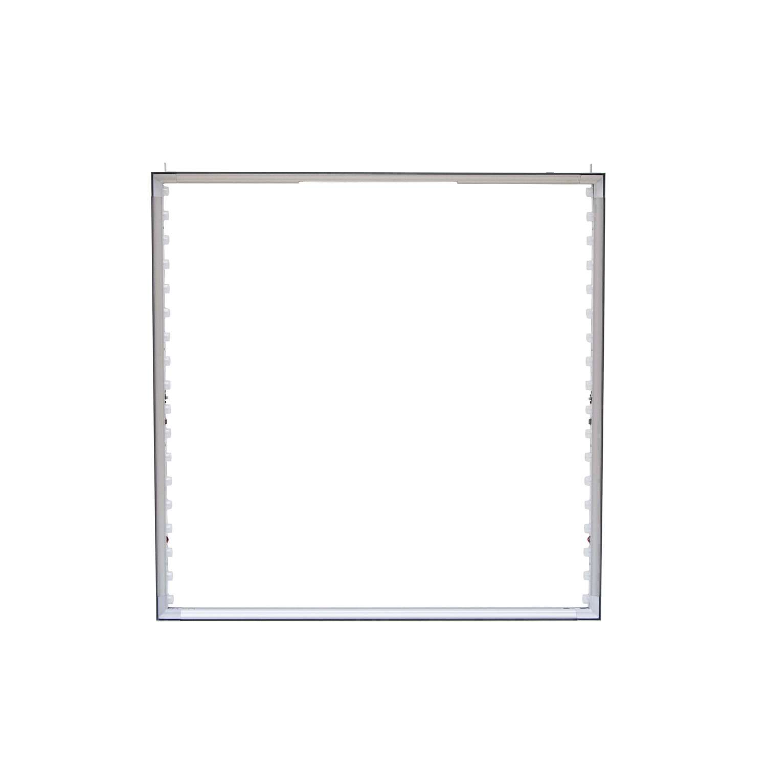 36" x 36" Aerial SEG Glo Ceiling-Mounted Hardware