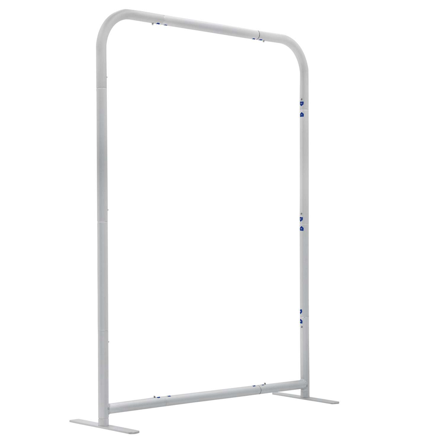 3'W x 4'H EuroFit™ Tabletop Straight Wall Hardware