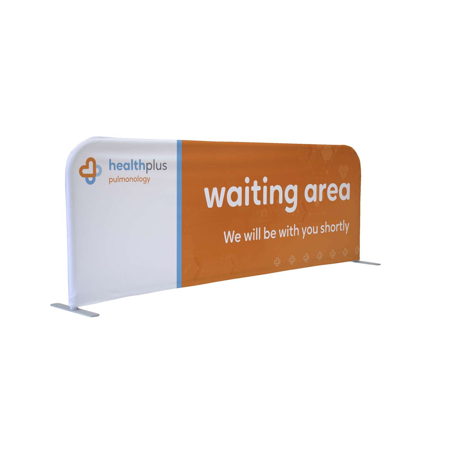 6'W x 2'H EuroFit™ Tabletop Straight Wall Kit