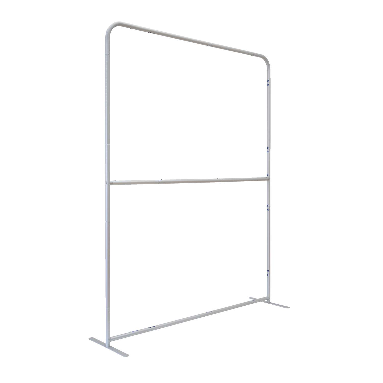6'W x 90"H EuroFit™ Straight Wall Hardware