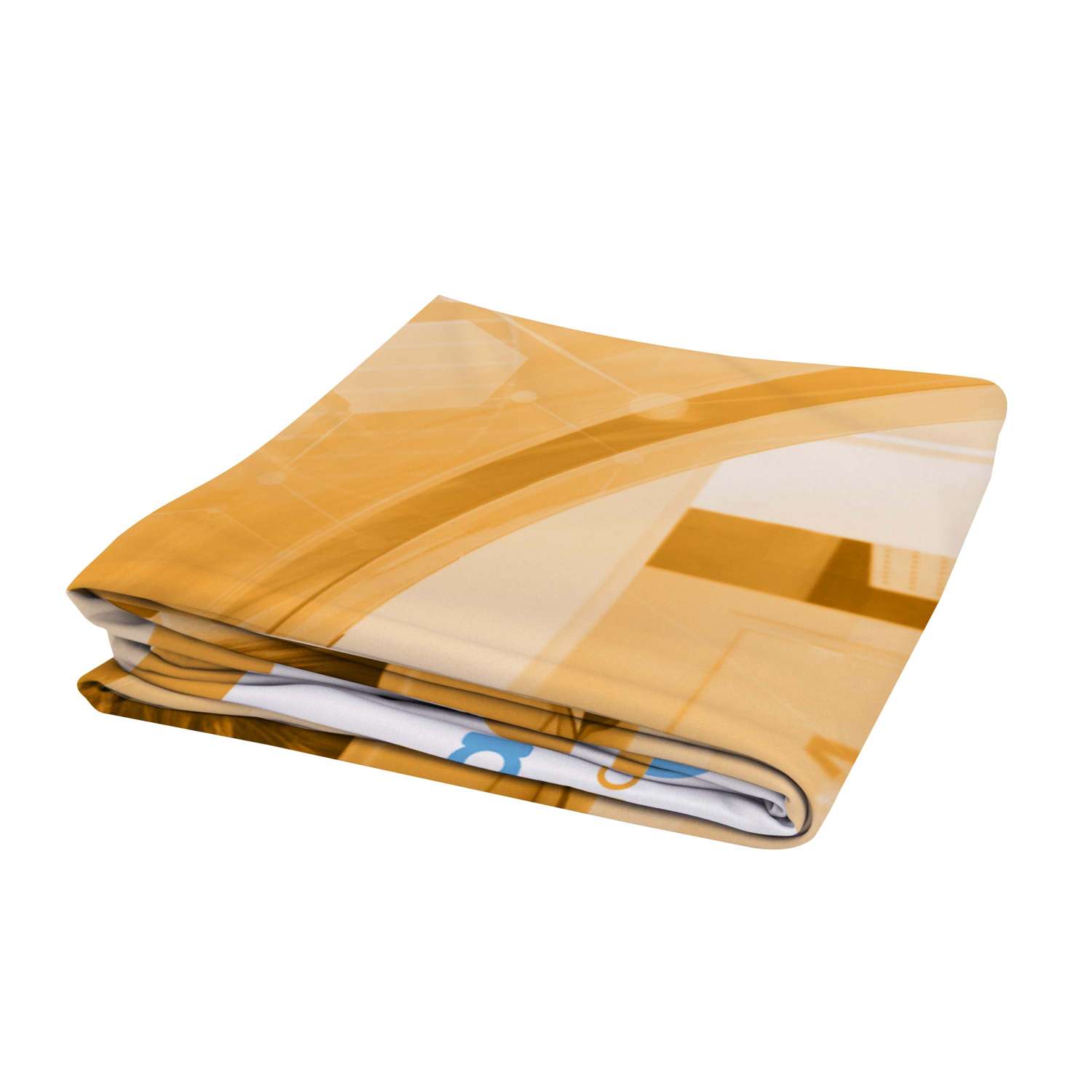 3'W x 72"H EuroFit™ Straight Wall Graphic Cover (Recycled Polyester)