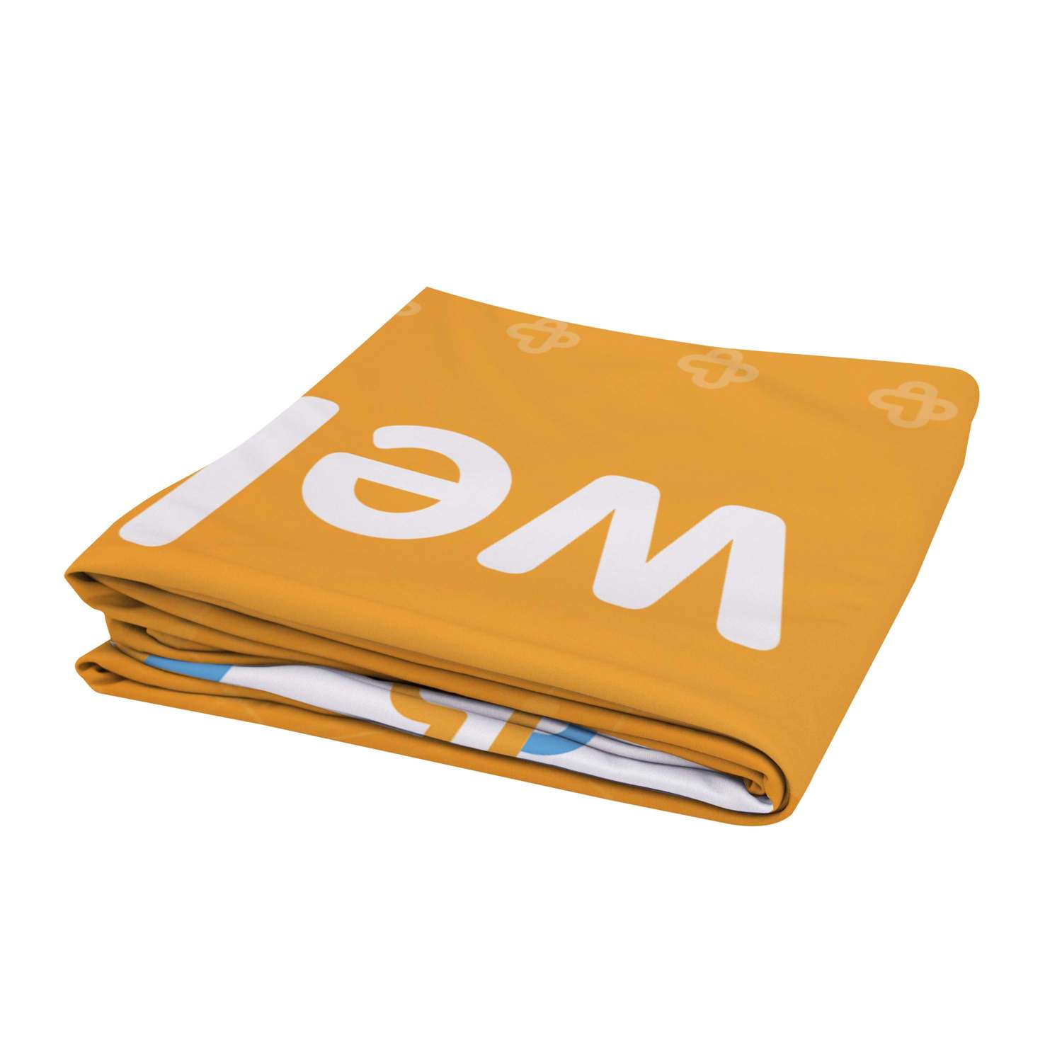 3'W x 90"H EuroFit™ Straight Wall Graphic Cover (Recycled Polyester Knit)