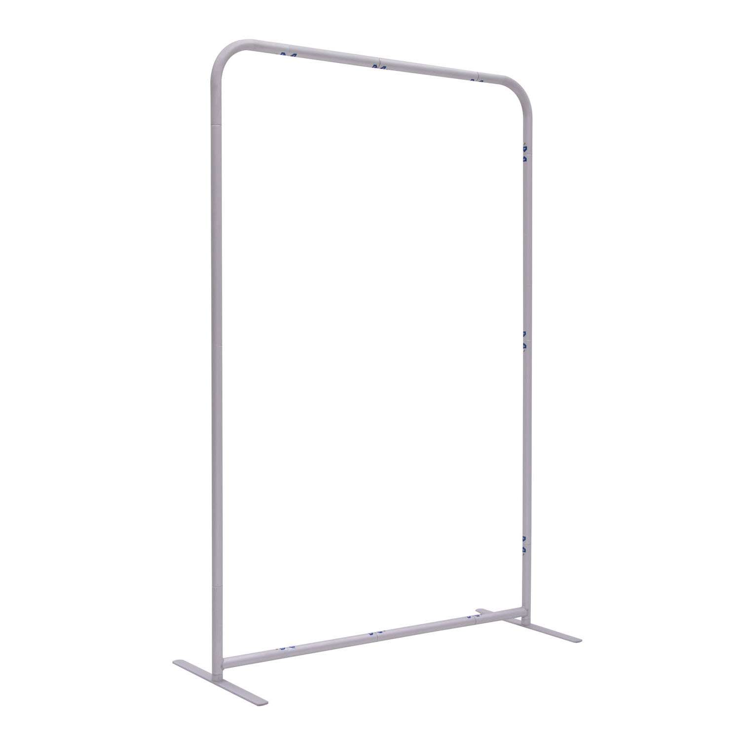 4'W x 72"H EuroFit™ Straight Wall Hardware