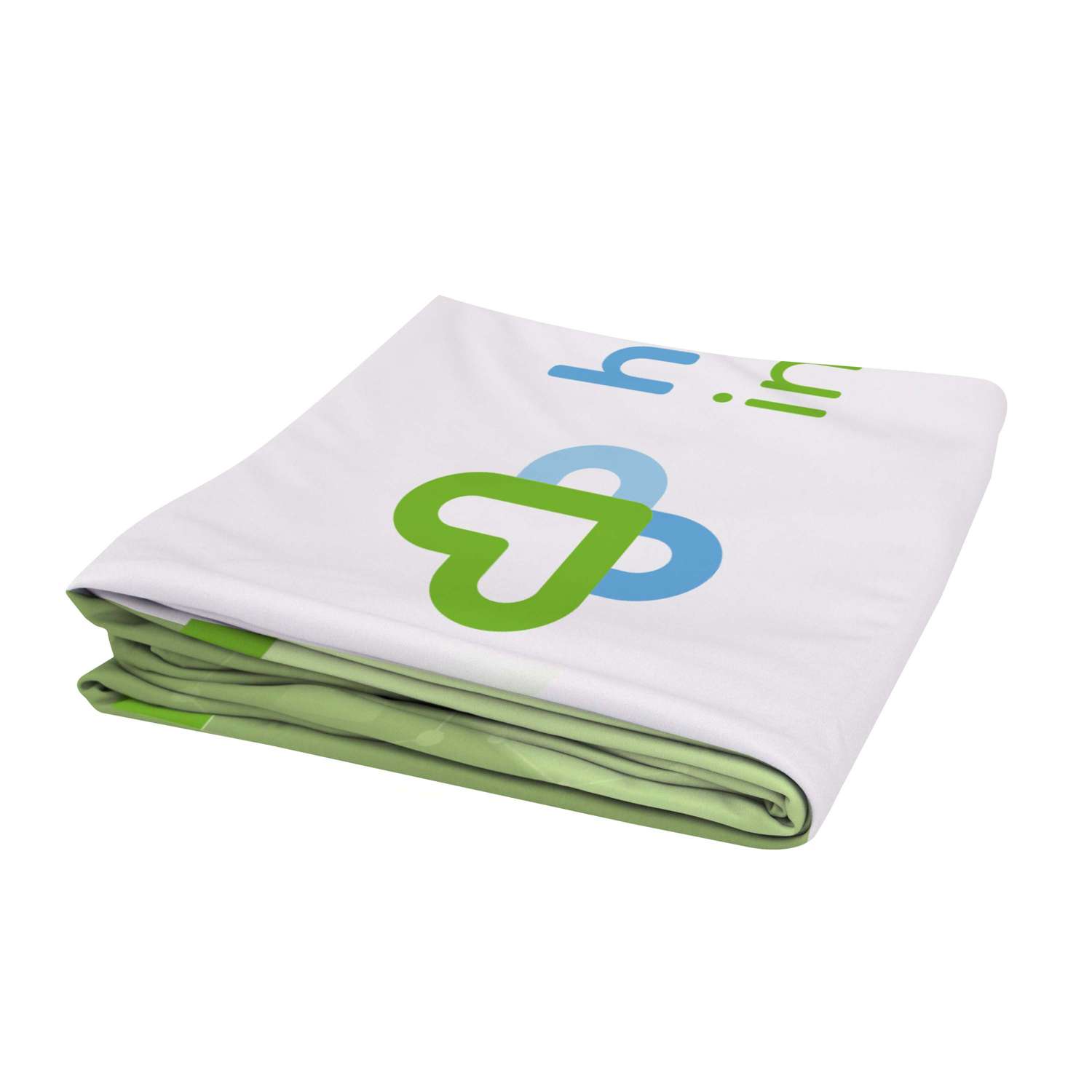 4'W x 90"H EuroFit™ Straight Wall Graphic Cover (Recycled Polyester)