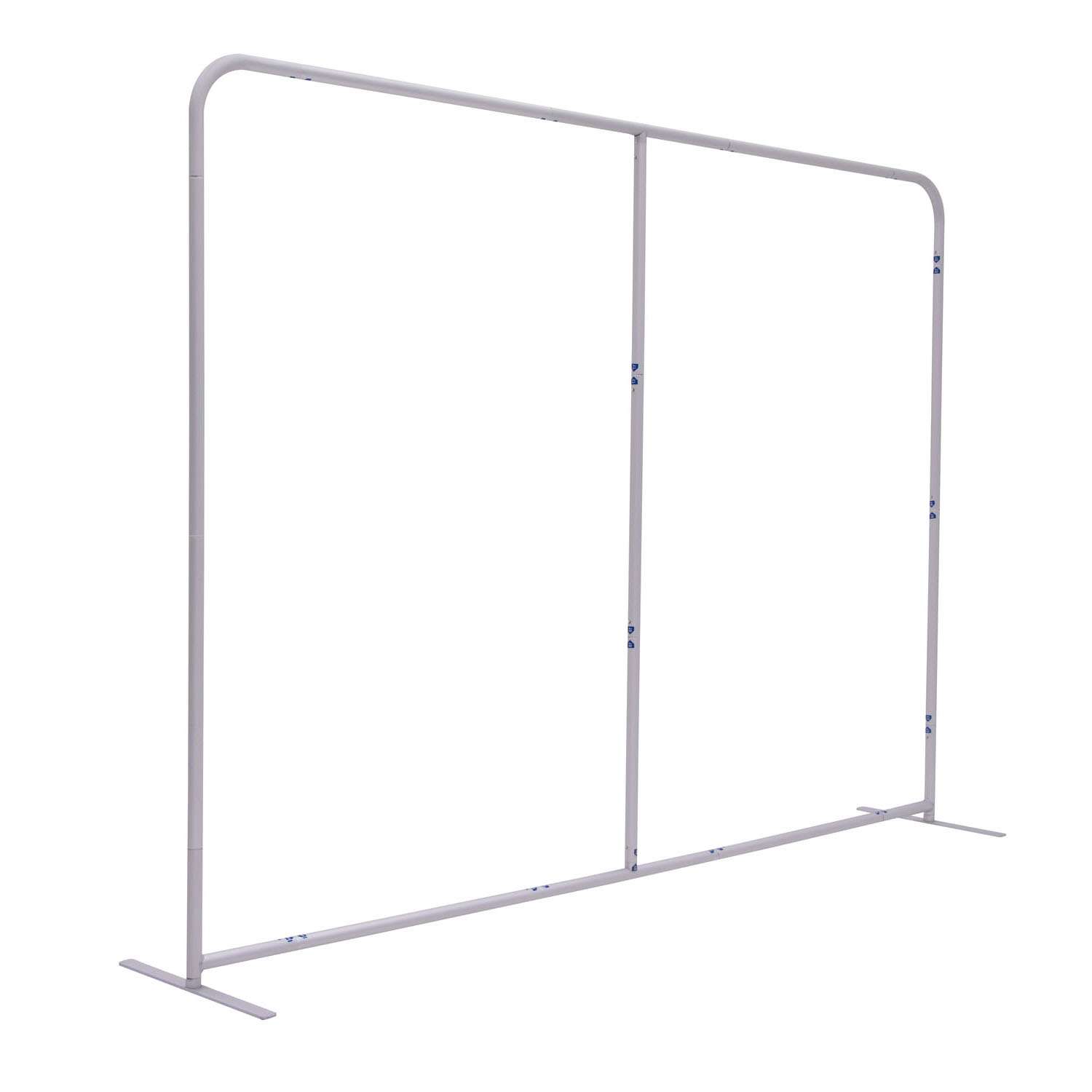 8'W x 72"H EuroFit™ Straight Wall Hardware