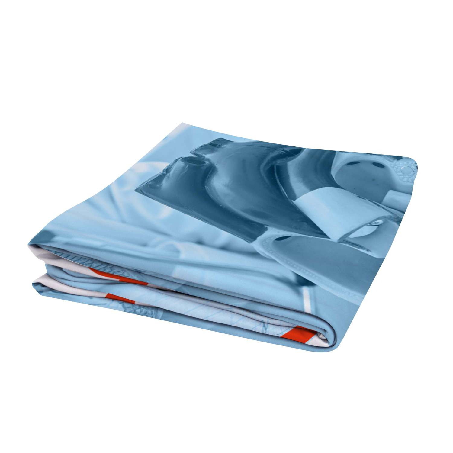 8'W x 72"H EuroFit™ Straight Wall Graphic Cover (Recycled Polyester)