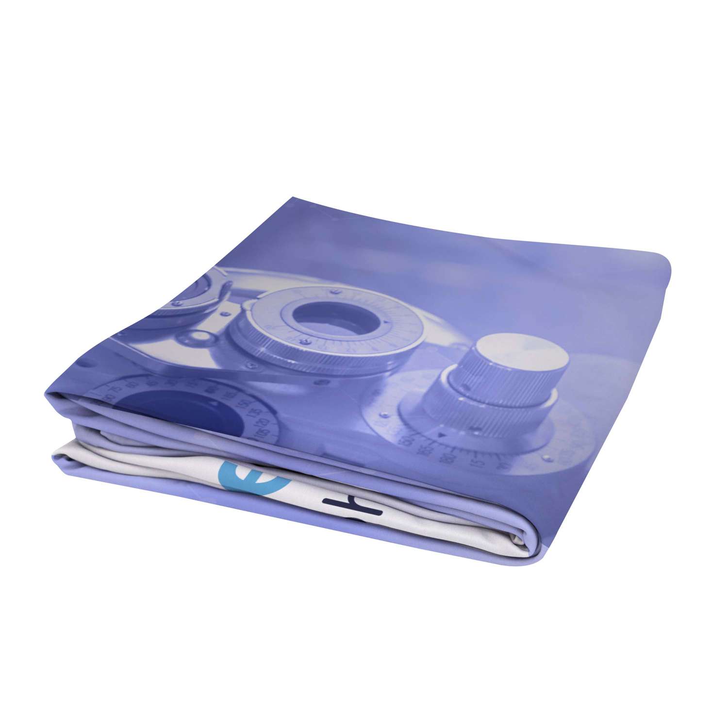 10'W x 90"H EuroFit™ Straight Wall Graphic Cover (Recycled Polyester)