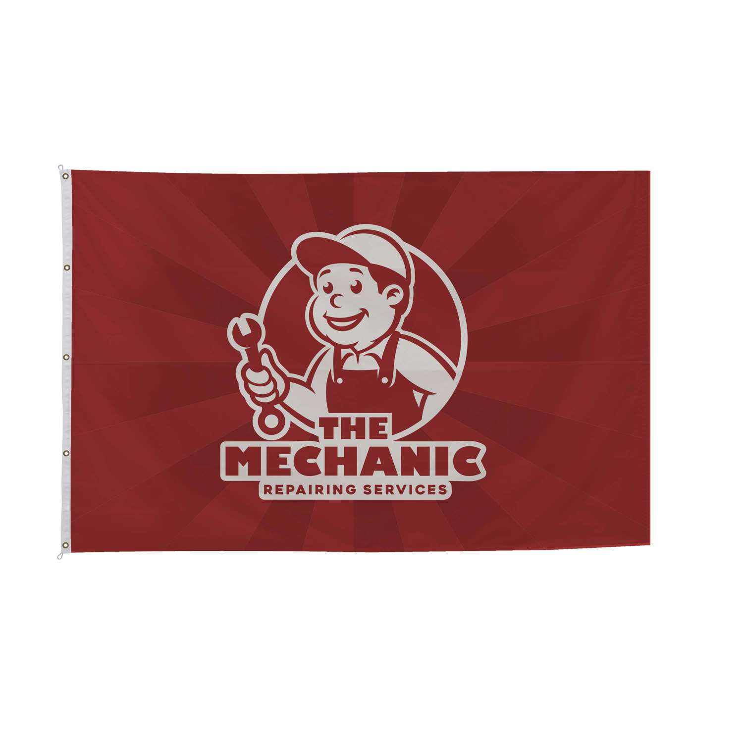 20' x 30' Nylon Flag Single-Sided