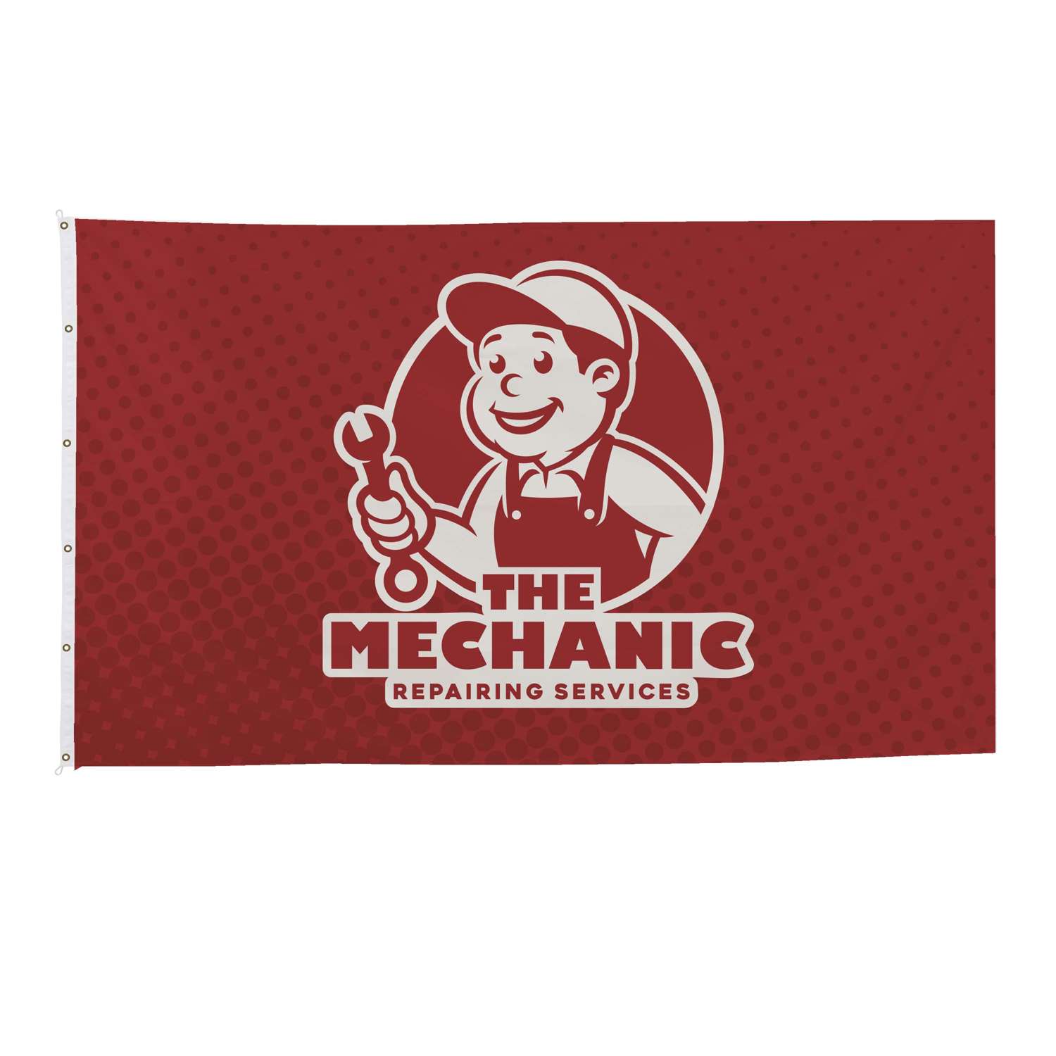 30' x 50' Nylon Flag Single-Sided