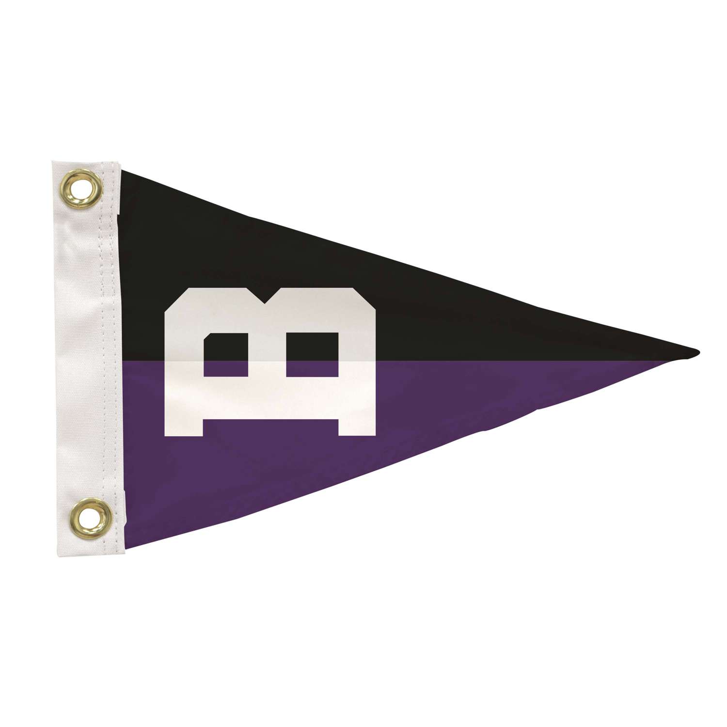 8" x 12" Nylon Pennant Flag Single-Sided