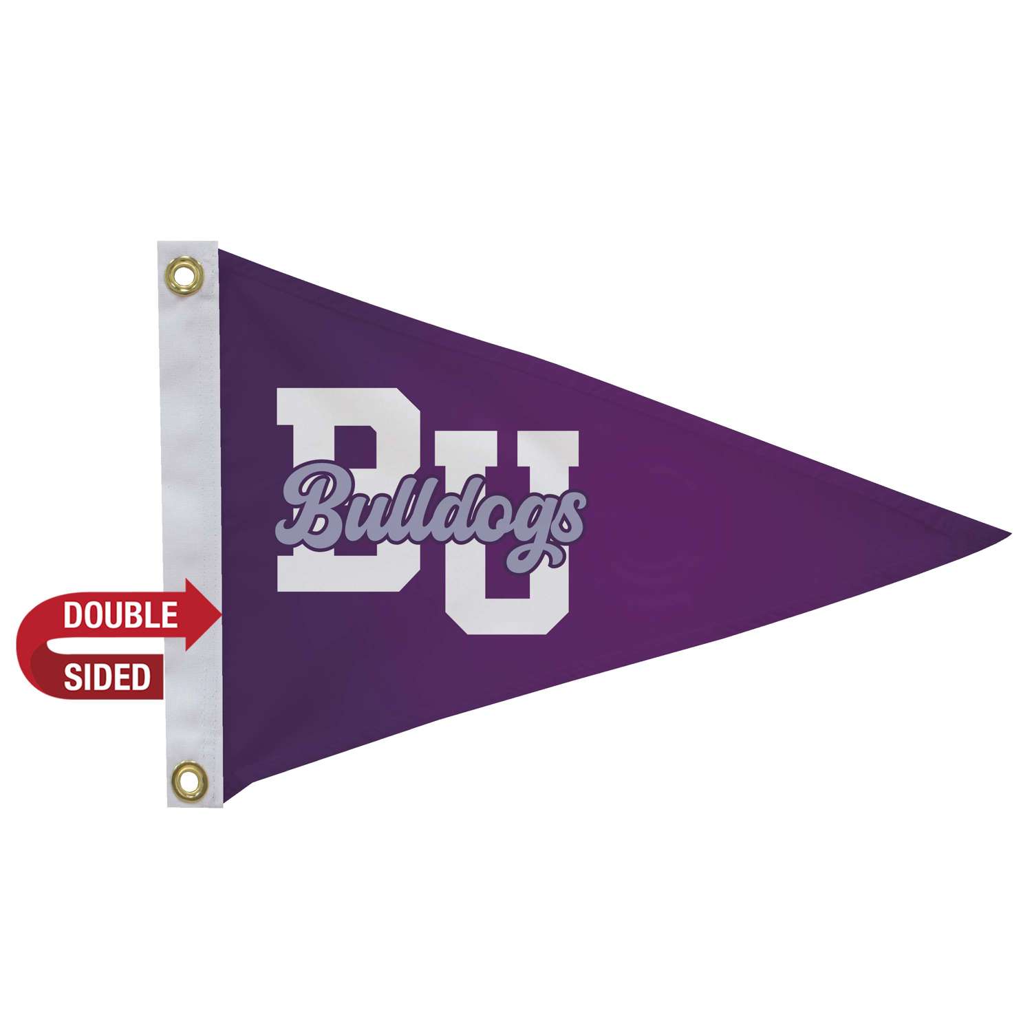12" x 18" Nylon Pennant Flag Double-Sided