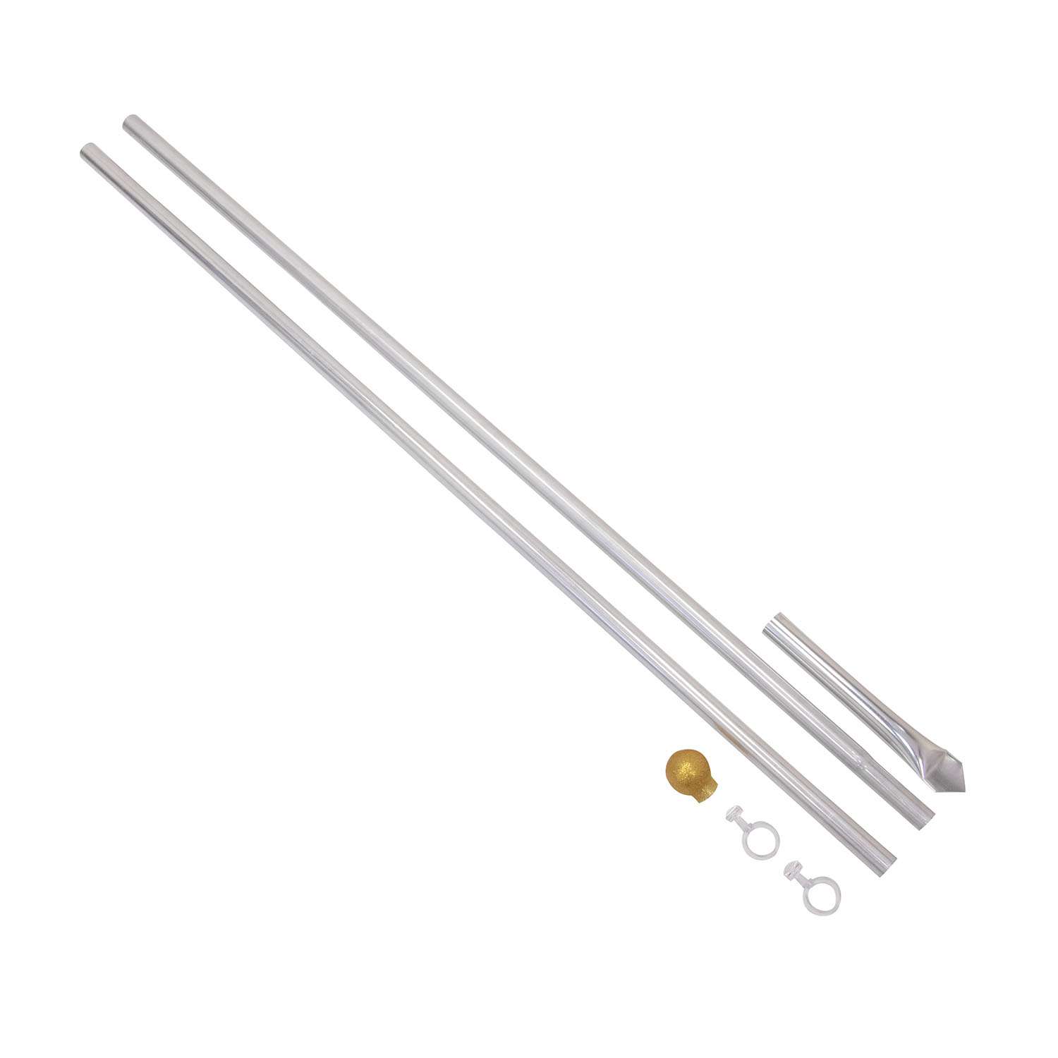 8' Swedge Flagpole and Stake