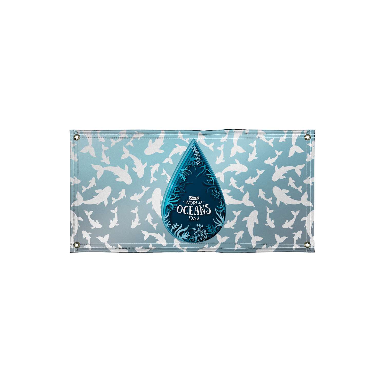 3' x 6' PVC-Free Banner Single-Sided
