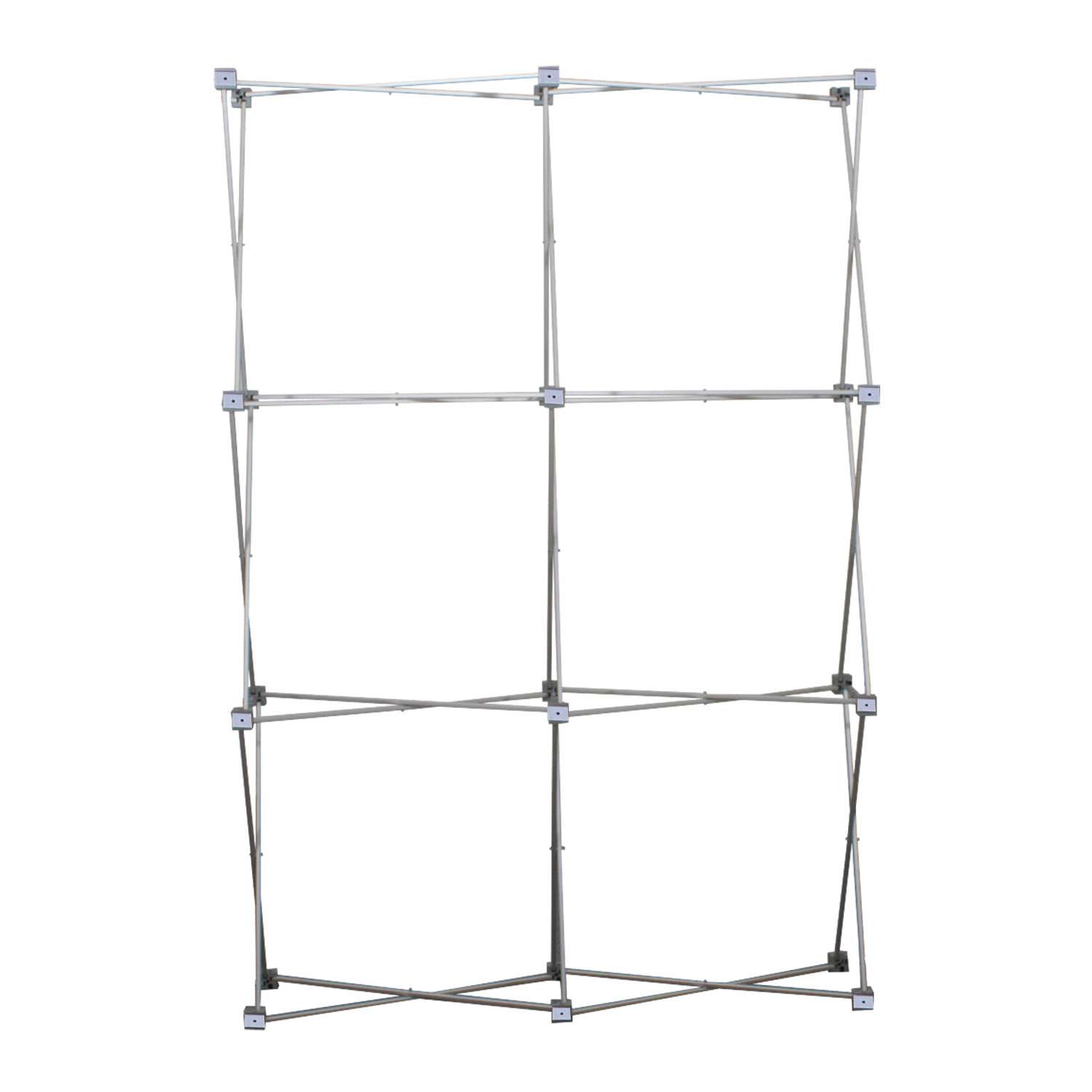 5' Straight Splash Floor Display Hardware
